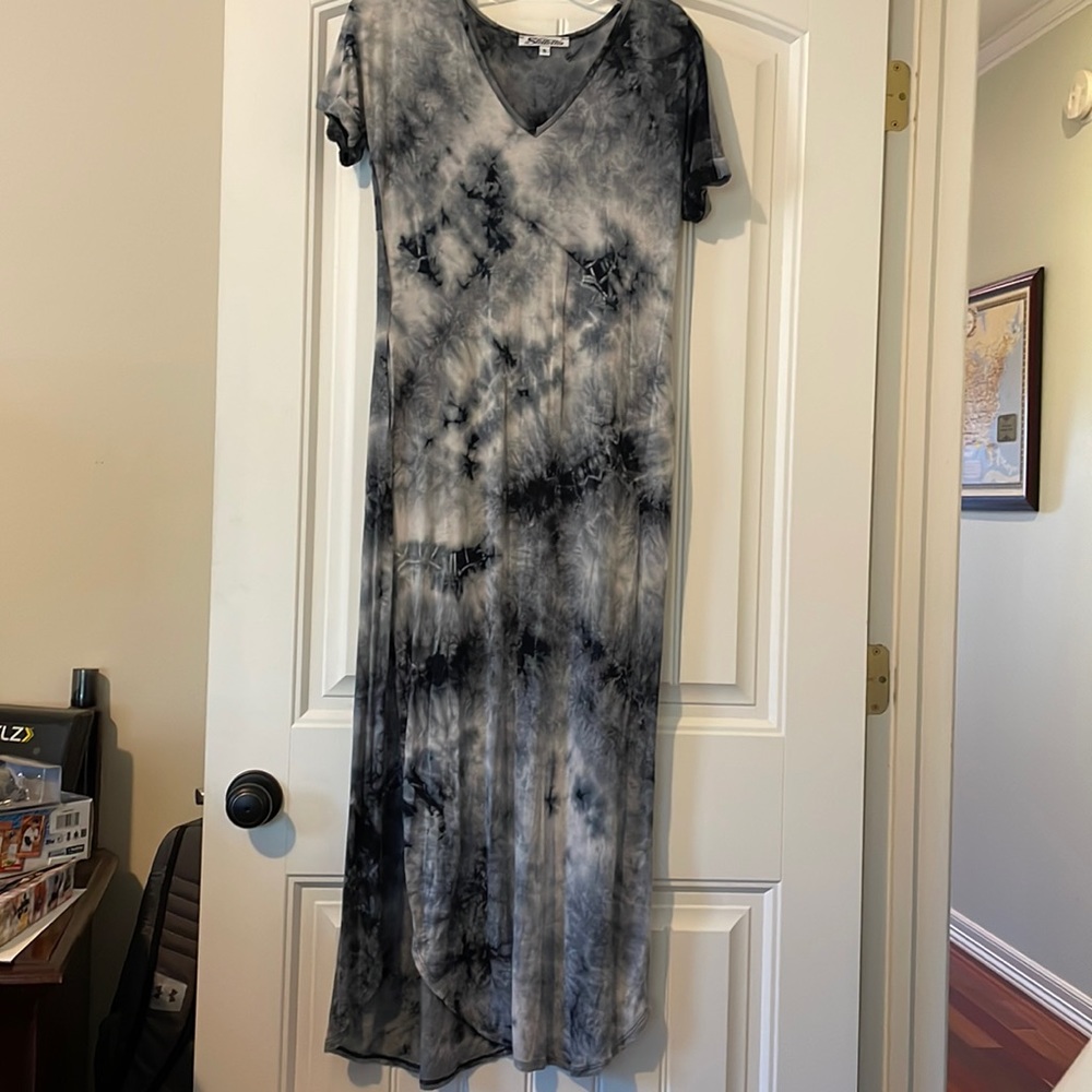 Tie Dyed T Shirt Dress